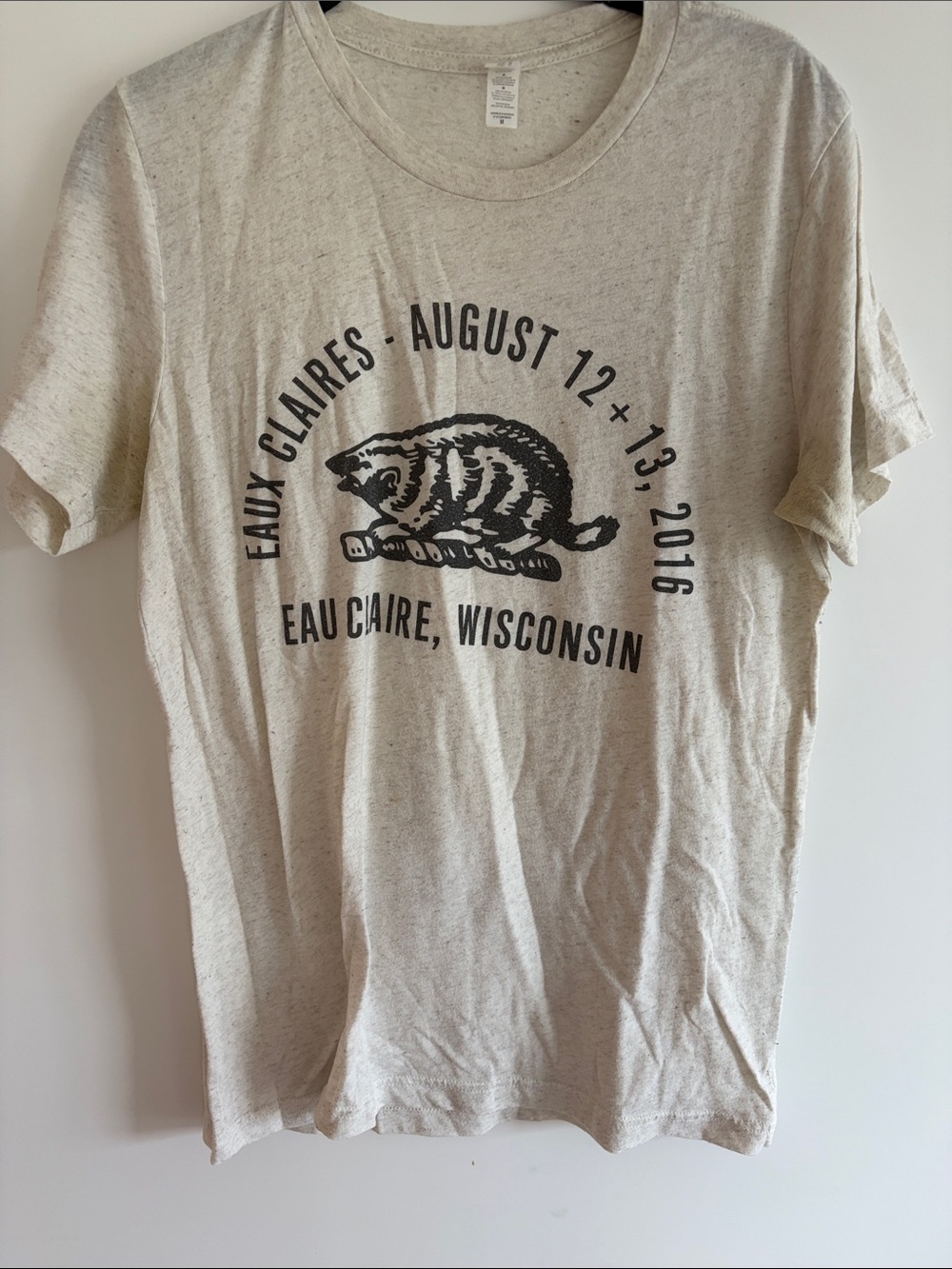 Eaux Claires 2016 Music Festival Graphic Tee - Cream